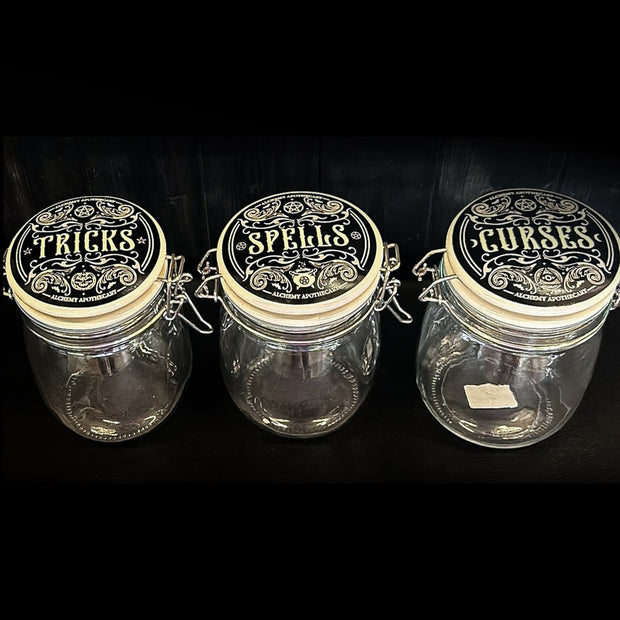 Kitchen Witch Apothecary Canisters by Alchemy Gothic