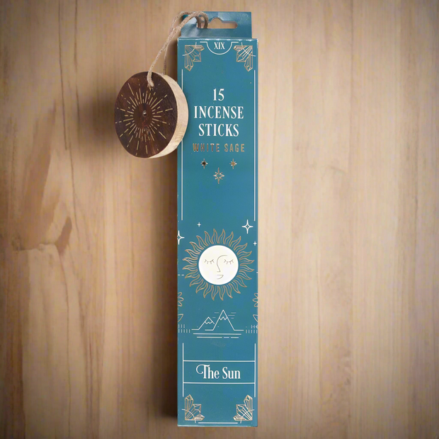 The Sun Tarot Incense Sticks | White Sage Scent