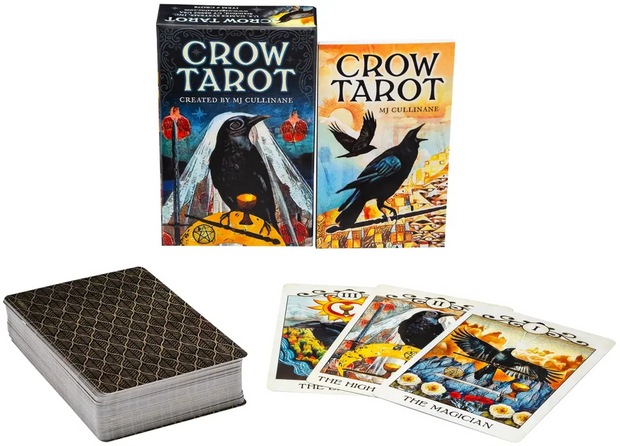 Crow Tarot Card Deck & Guidebook Set