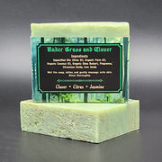 "Under Grass and Clover" Handmade Vegan Bar Soap