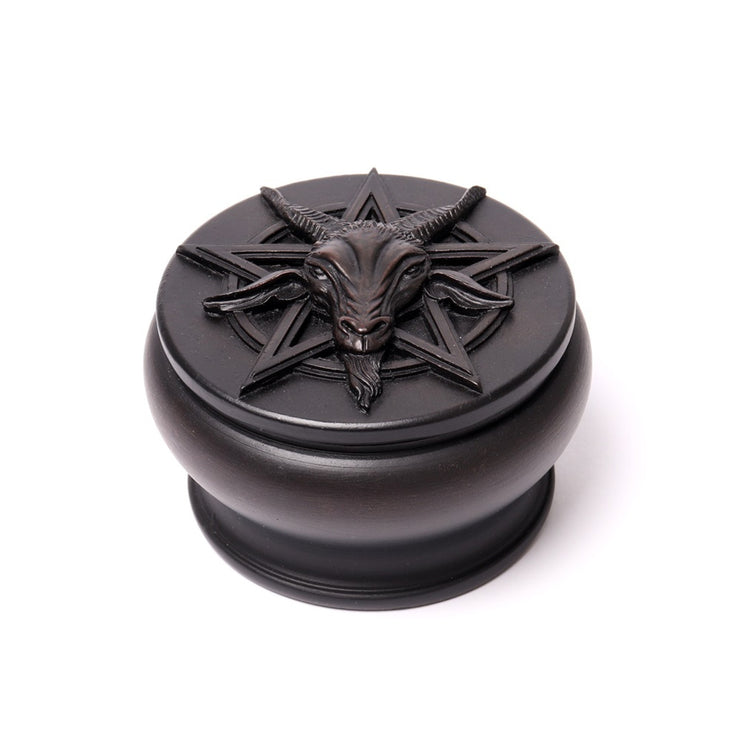 Baphomet Keepsake Jewelry Box by Alchemy Gothic