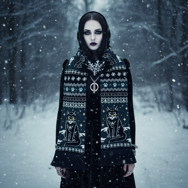 Yule Cat Knit Winter Scarf *Limited Edition*