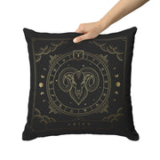 "Zodiac Series - Aries" Reversible Throw Pillow