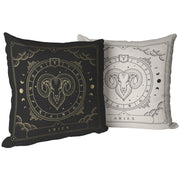 "Zodiac Series - Aries" Reversible Throw Pillow