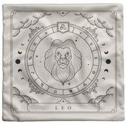 "Zodiac Series - Leo" Reversible Throw Pillow
