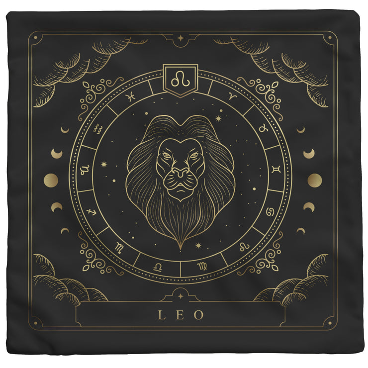 "Zodiac Series - Leo" Throw Pillow