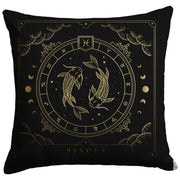 "Zodiac Series - Pisces" Reversible Throw Pillow