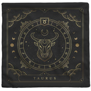 "Zodiac Series - Taurus" Reversible Throw Pillow