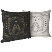 "Zodiac Series - Virgo" Reversible Throw Pillow