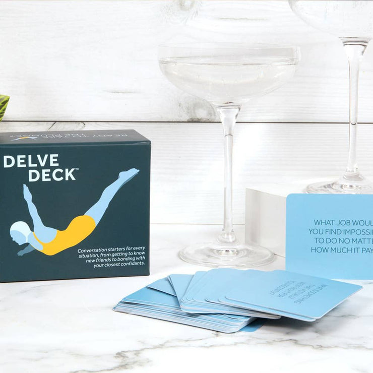 Delve Deck Conversation Starter Cards