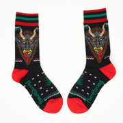 Krampus Ugly Xmas Sweater Crew Socks