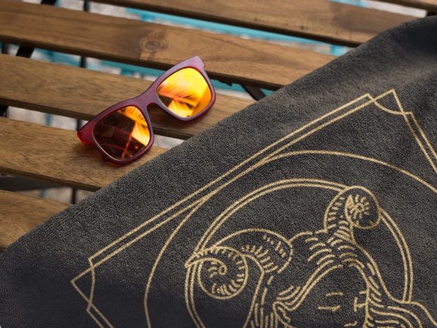 Zodiac Beach Towel - Capricorn