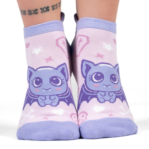 Widdle Bat Guy Ankle Socks