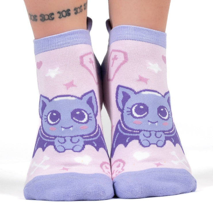 Widdle Bat Guy Ankle Socks