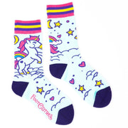 Cute Unicorn Crew Socks