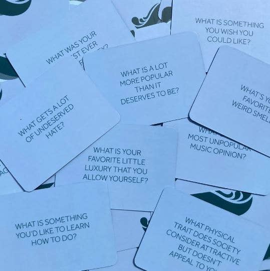 Delve Deck Conversation Starter Cards