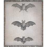 Bats of Egypt Woven Blanket