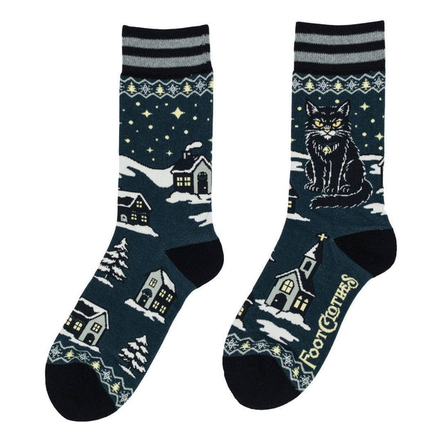 Yule Cat Crew Socks