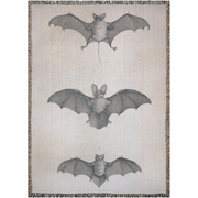 Bats of Egypt Woven Blanket