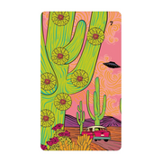 Desert Illuminations Tarot Deck featuring vibrant artwork inspired by the American Southwest. Boldly colorful tarot cards connecting with elements, chakras, and astrology. Includes 120-page Desert Codex guidebook.