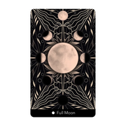 Eight Coins' Astrology Oracle Card Deck & Guide Book Set inspired by zodiac signs, astrological houses, planets, and moon phases featuring artwork by Eight Elian-James Showell.