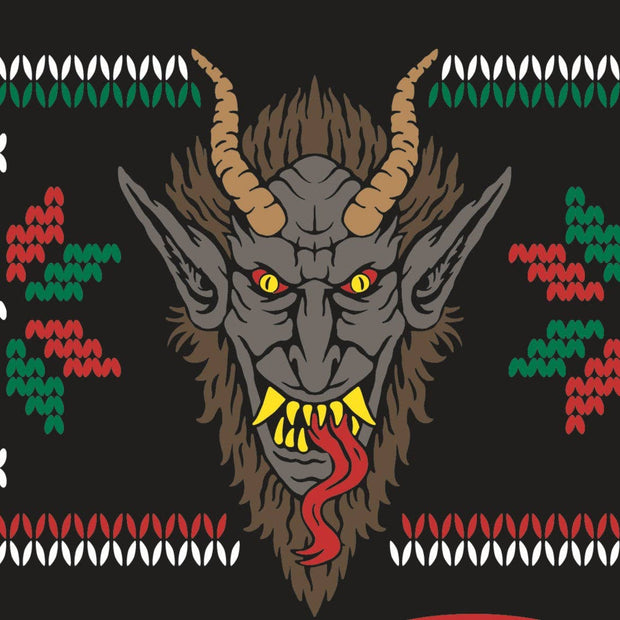 Krampus Ugly Xmas Sweater Crew Socks