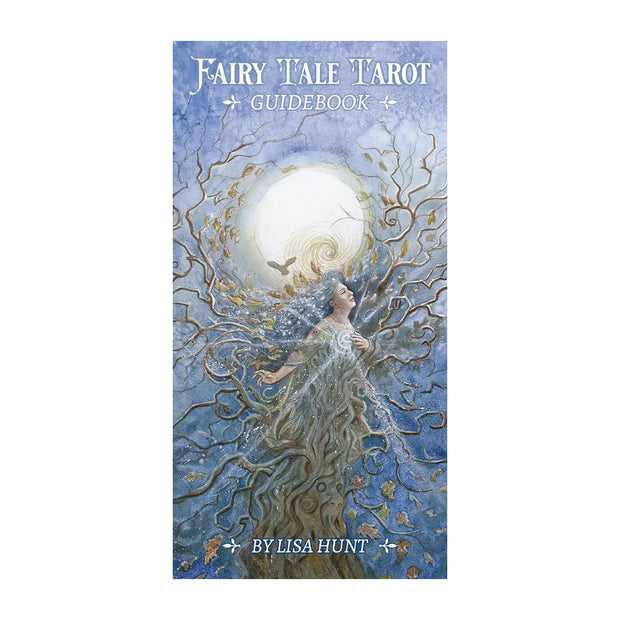 Fairy Tale Tarot Deck and Guidebook Set featuring mystical tales and enchanting characters beautifully illustrated to capture universal wisdom, timeless archetypes and profound life lessons. Includes 156-page illustrated guidebook for in-depth interpretations.