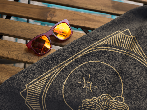 Zodiac Beach Towel - Leo