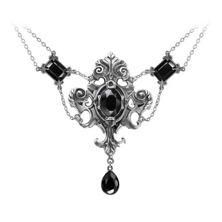 Queen of the Dark Night Necklace by Alchemy Gothic