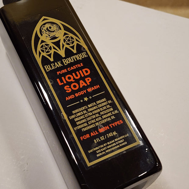 "Blood Moon" Handmade Liquid Soap & Body Wash