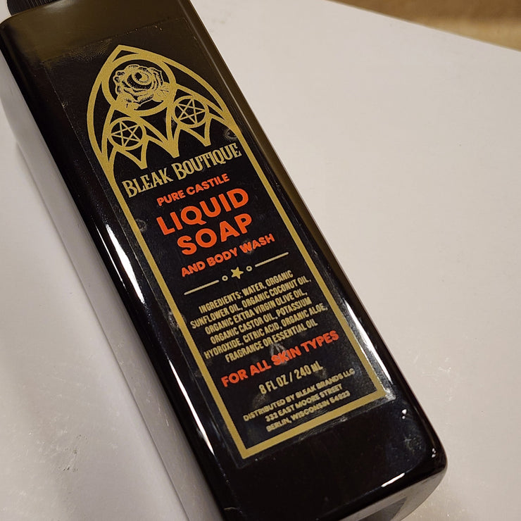 "Blood Moon" Handmade Liquid Soap & Body Wash