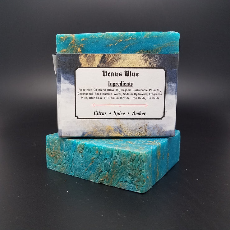 "Venus Blue" Handmade Vegan Bar Soap (SEASONAL)