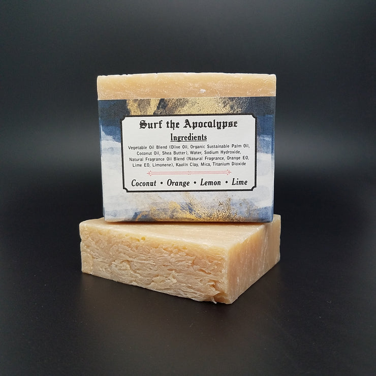 "Surf the Apocalypse" Handmade Vegan Bar Soap