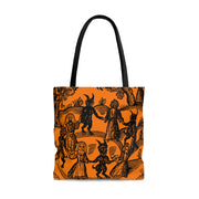 Dance With The Devil Tote Bag