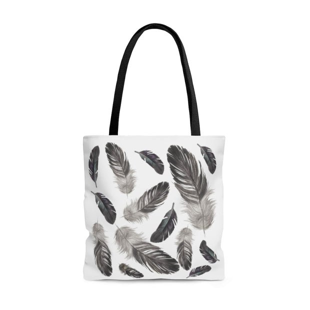 Crow Feathers Tote Bag