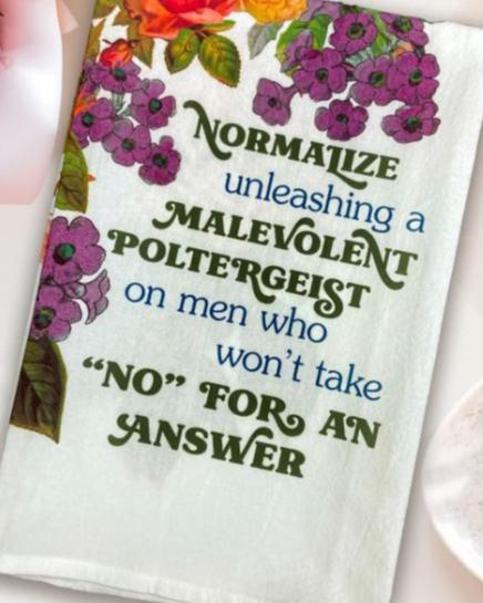 "Exquisite Nightmare" 3-Piece Dish Towel Set