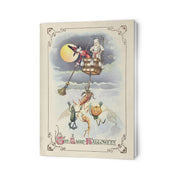 "The Magic Halloween" Antique Greeting Card