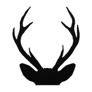 "Antlers" Die-Cut Metal Sign