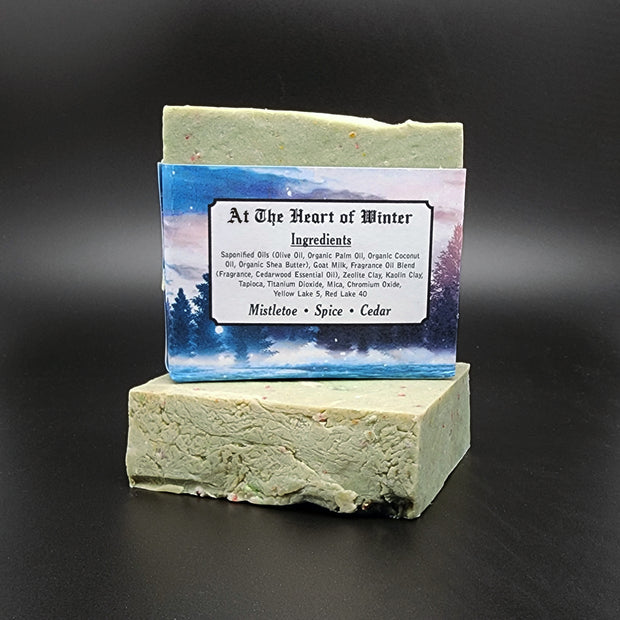 "At The Heart of Winter" Handmade Goat Milk Bar Soap