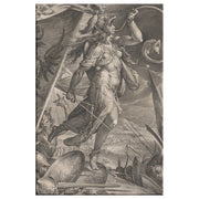 Envoltura de lienzo rectangular "Bellona liderando los ejércitos del Emperador"