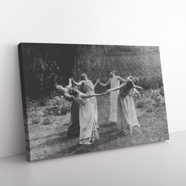 Enveloppe de toile rectangulaire « Cercle de femmes dansant »