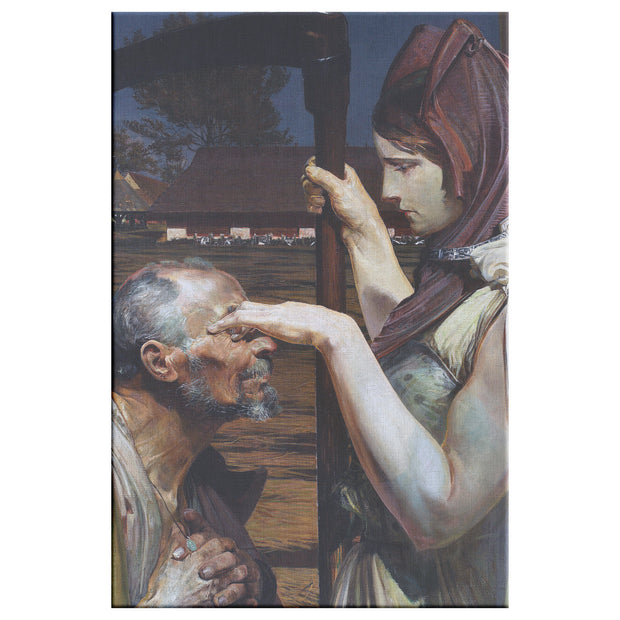 "Muerte (Śmierć)" de Jacek Malczewski Envoltura de lienzo rectangular