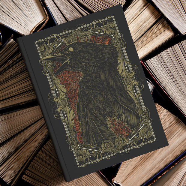 "Death of a Crow" Hardcover Writing Journal