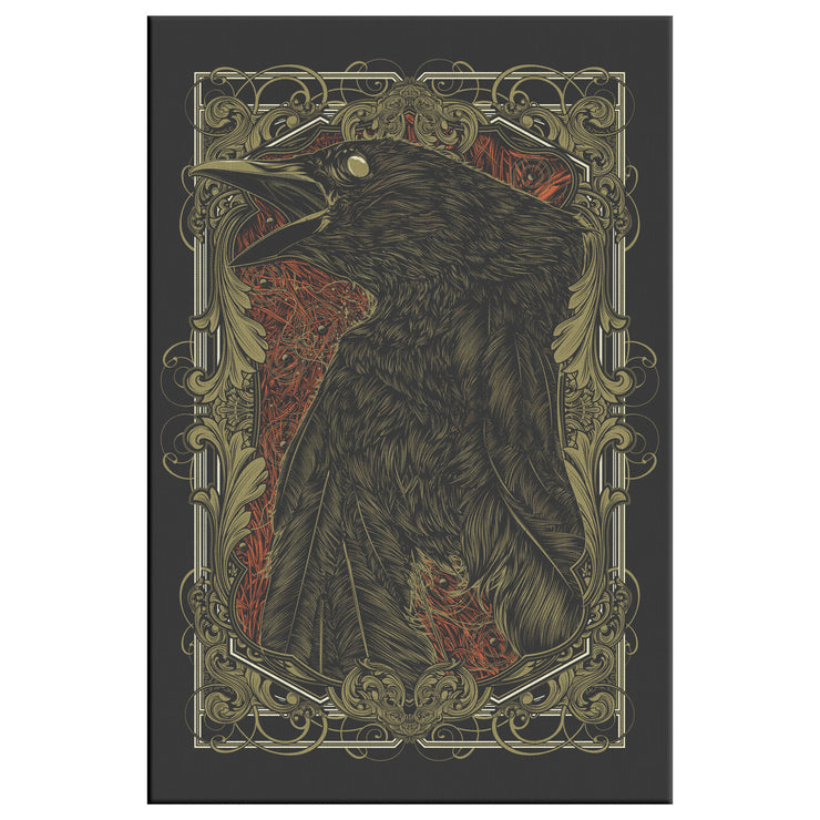 Enveloppe de toile rectangulaire "Mort d'un corbeau"
