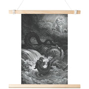 "Destruction du Léviathan" de Gustave Doré Matte Poster
