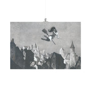 "Vuelo de la fantasía" de William Mortensen Matte Poster