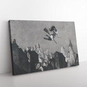 Envoltura de lienzo rectangular "Flight of Fancy" de William Mortensen