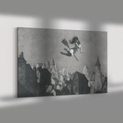 Envoltura de lienzo rectangular "Flight of Fancy" de William Mortensen