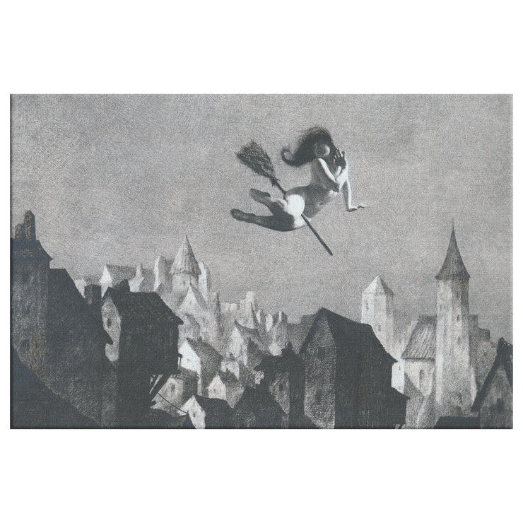 Enveloppe sur toile rectangulaire « Flight of Fancy » par William Mortensen