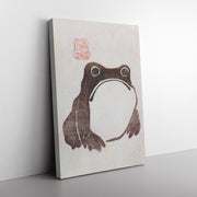 Enveloppe de toile rectangulaire « Grenouille » par Matsumoto Hoji